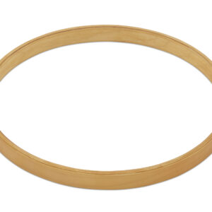 Concept Classic Wood Drum Hoop, Natural Stain, 12"