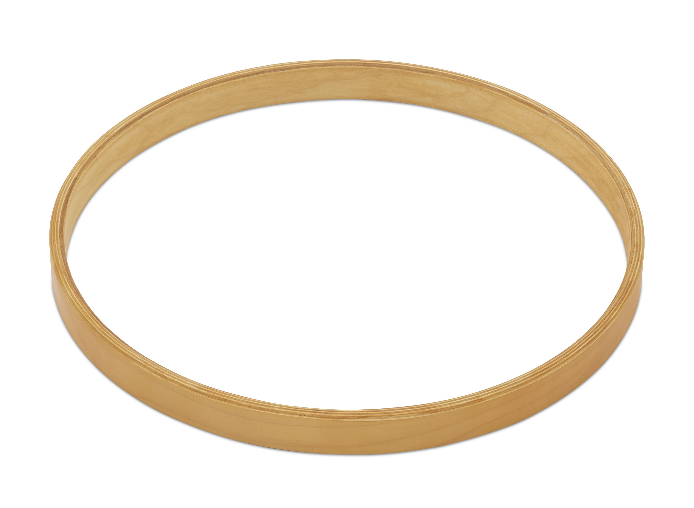 Concept Classic Wood Drum Hoop, Natural Stain, 12"