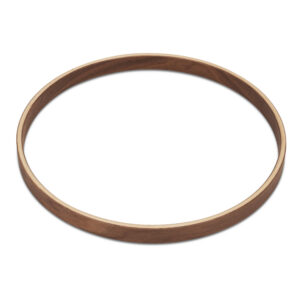 Concept Classic Wood Drum Hoop, Natural Walnut, 14"
