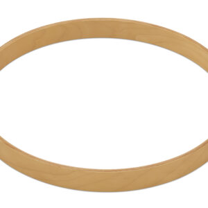Concept Classic Bass Drum Hoop, Natural Stain, 18" Resonant