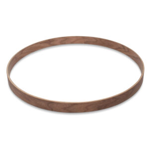 Concept Classic Bass Drum Hoop, Natural Walnut, 22"