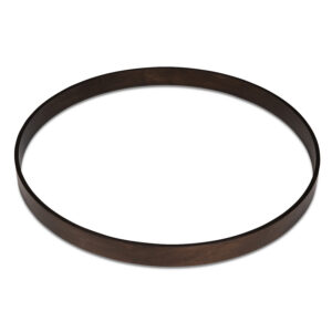Concept Classic Bass Drum Hoop, Walnut Stain, 22"