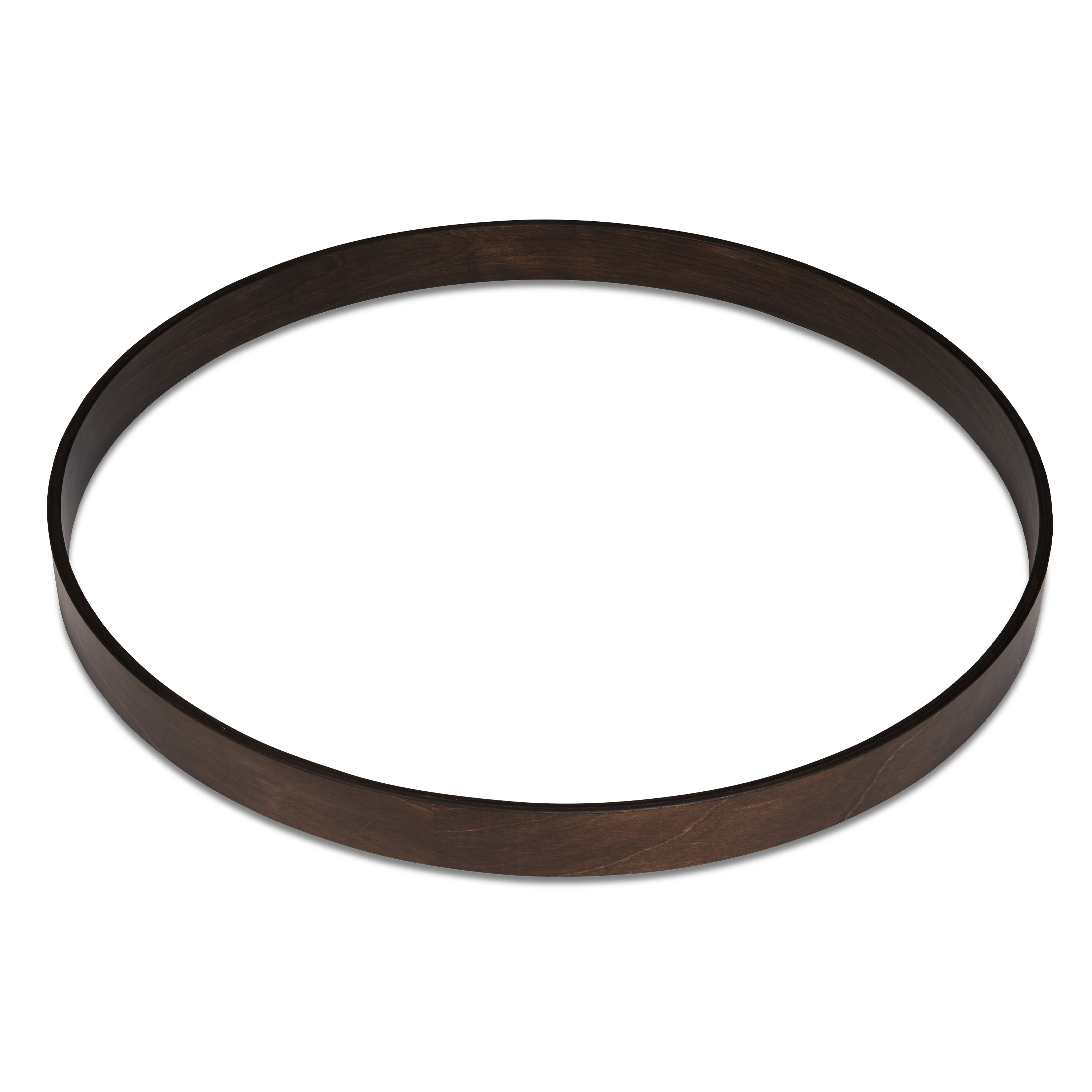 Concept Classic Bass Drum Hoop, Walnut Stain, 22"