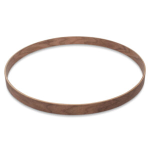 Concept Classic Bass Drum Hoop, Natural Walnut, 24"